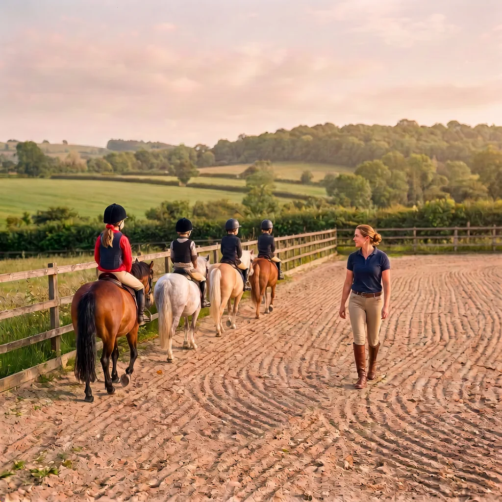 Cours de poney à Saint-Sauveur, Dordogne